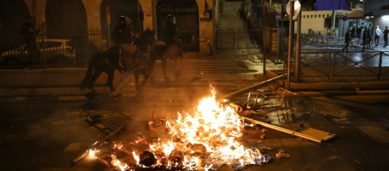 Ισραήλ: Συγκρούσεις στην Ιερουσαλήμ μεταξύ αστυνομικών και Παλαιστινίων (βίντεο)